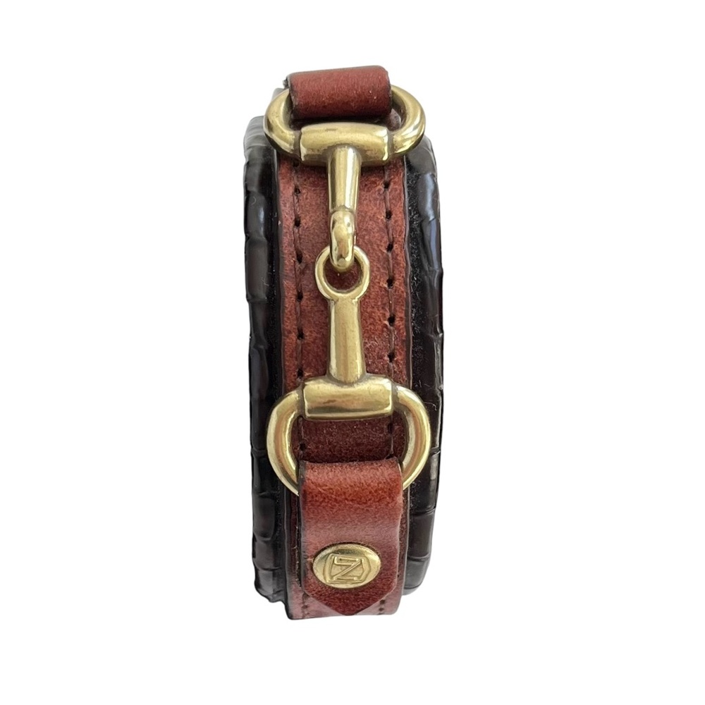 Noble Outfitters Snaffle Bit Bracelet Leather Equestrian Horse - Picture 10 of 10